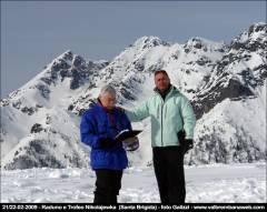 I commissari di gara.. vigilano sul percorso