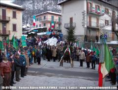 Dep. corona al monumento dei caduti