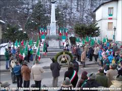 Dep. corona al monumento dei caduti