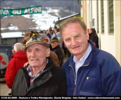 G.Migliorini (detto 13) reduce Nikolajewka con Molinari pres. C.A.I. AVB