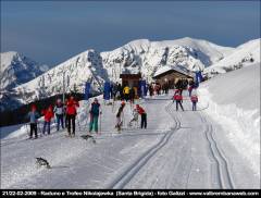 La zona di arrivo e partenza