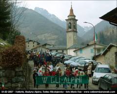 La partenza dei concorrenti