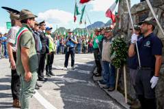 L’onore ai Caduti al passo San Marco