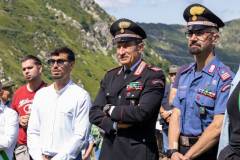 I comandanti delle stazioni di Morbegno e Piazza Brembana